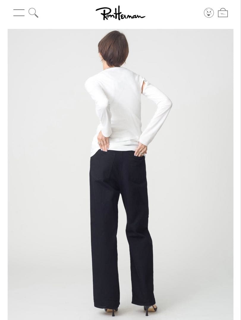 R.H.Vintage オーガニックコットン デニムパンツ ロンハーマン 23