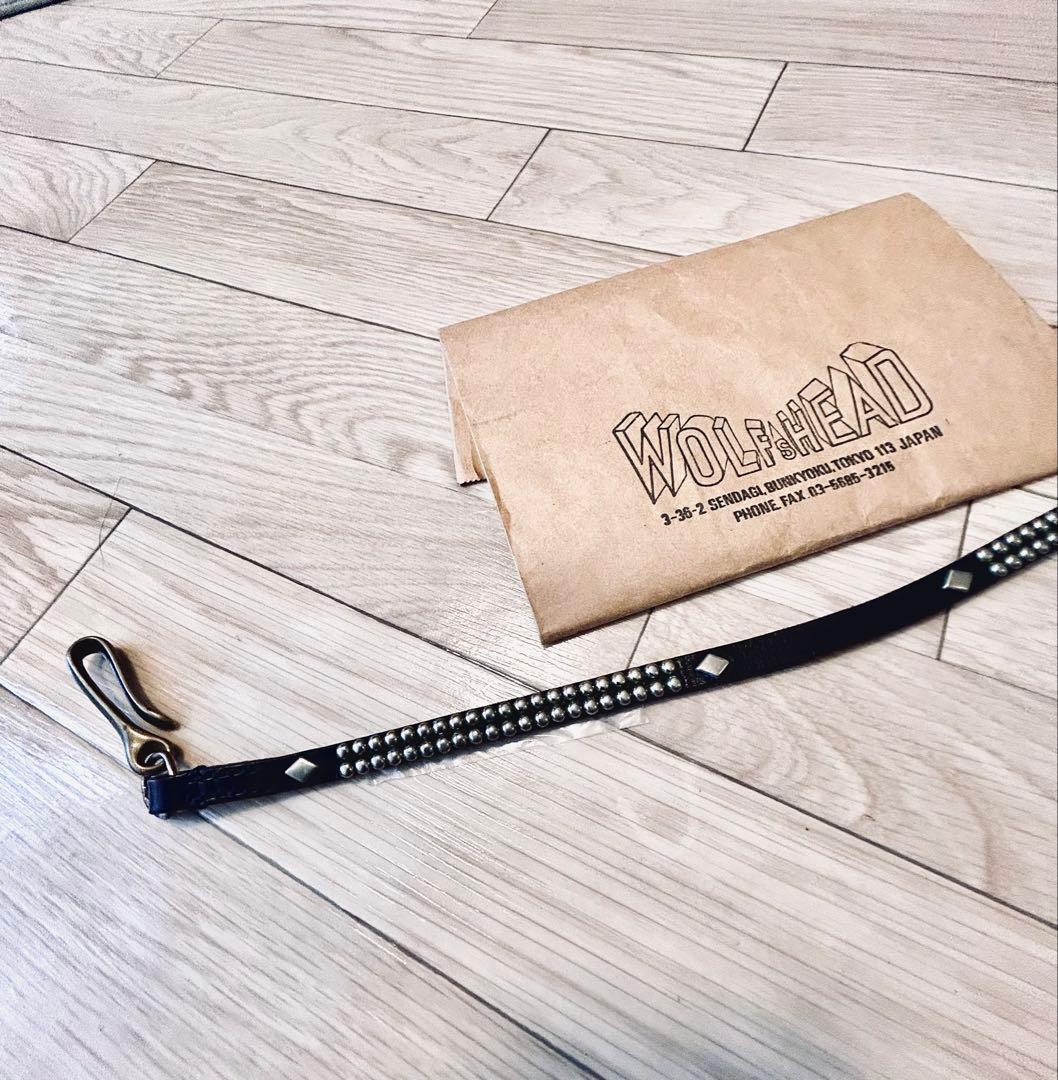 最終値下げ☆ウルフズヘッド 10mmウォレットコード40cm - メルカリ