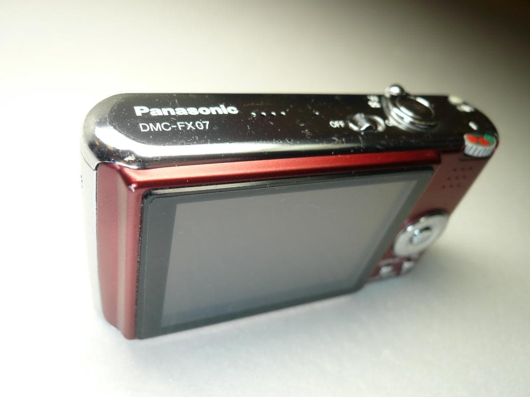 LUMIX☆DMC-FX07⭐️極美品⭕️安心の実働品☆エンジ色 - メルカリ