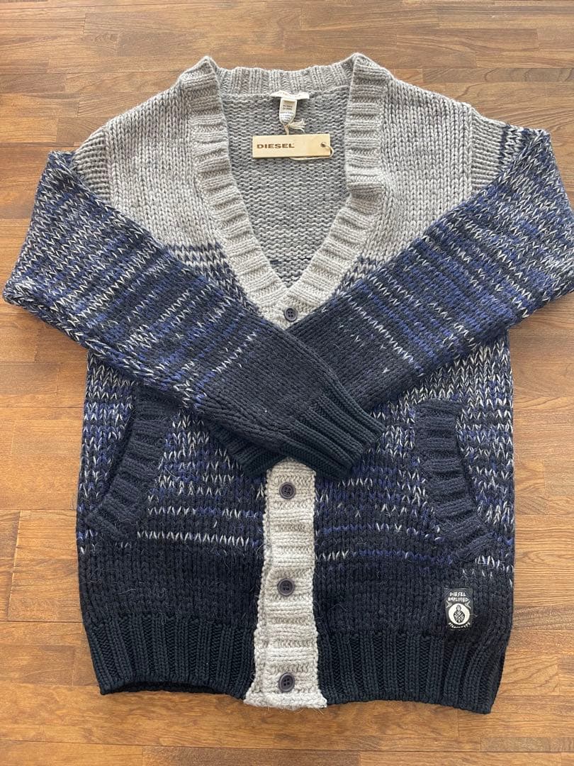 ルタ　ラスト1点　DIESEL（ディーゼル）ニット カーディガンXL DIESEL（ディーゼル）の「レディース ニット カーディガン