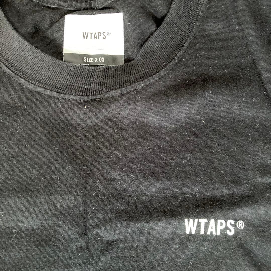 WTAPS ブラック Tシャツ サイズ X03 - メルカリ