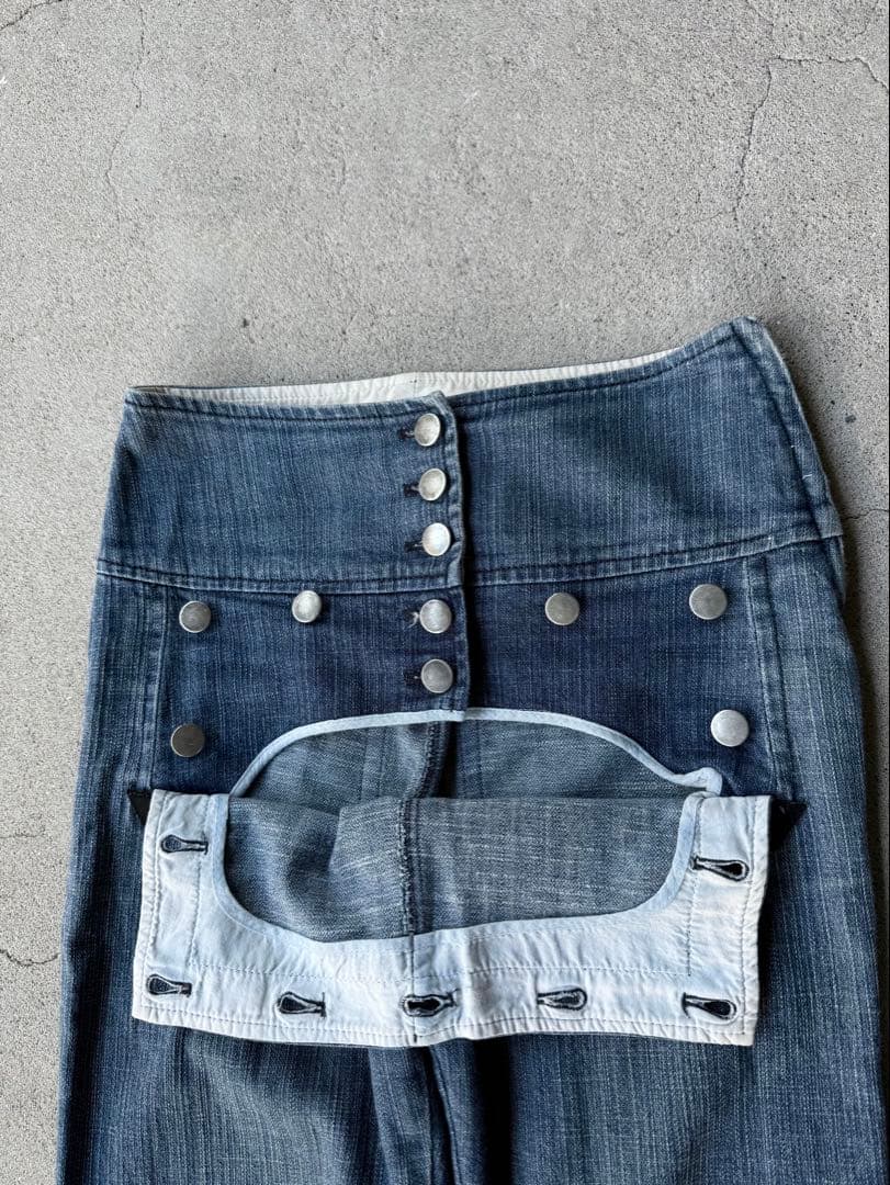 hussein chalayan Archive Layered Jeans