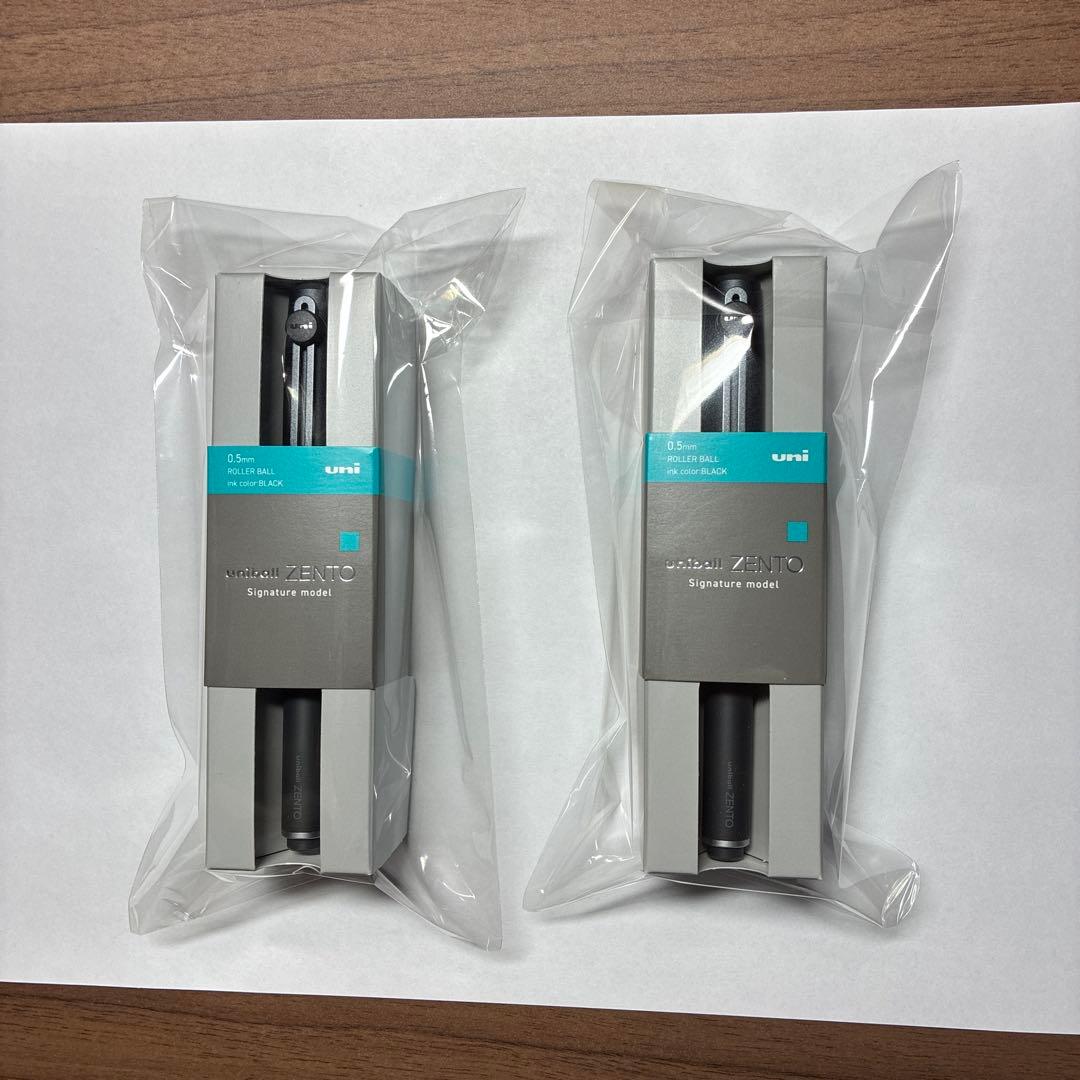 フ*p様 ユニボールゼント　２本　シグニチャーモデル ブラック　0.5mm