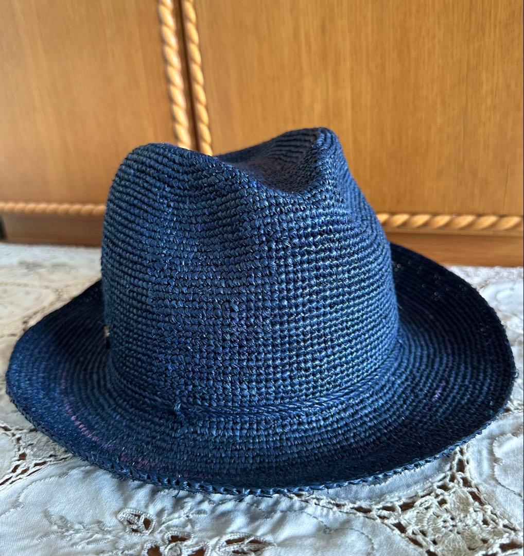 新品未使用ヘレンカミンスキー　ラフィア製フェドーラ　タグあります 新品未使用ヘレンカミンスキー ラフィア製フェドーラ タグあります