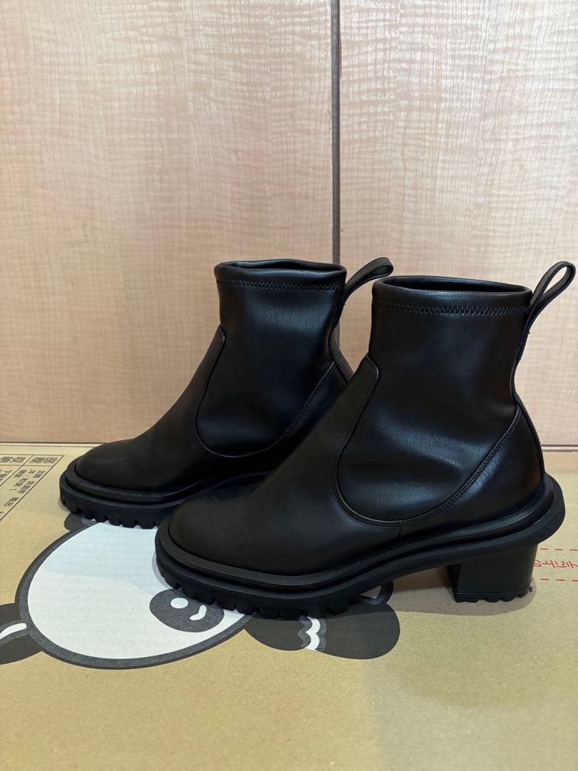 pippichic ピッピシック サイドゴアブーツ 36 黒 oblique - メルカリ