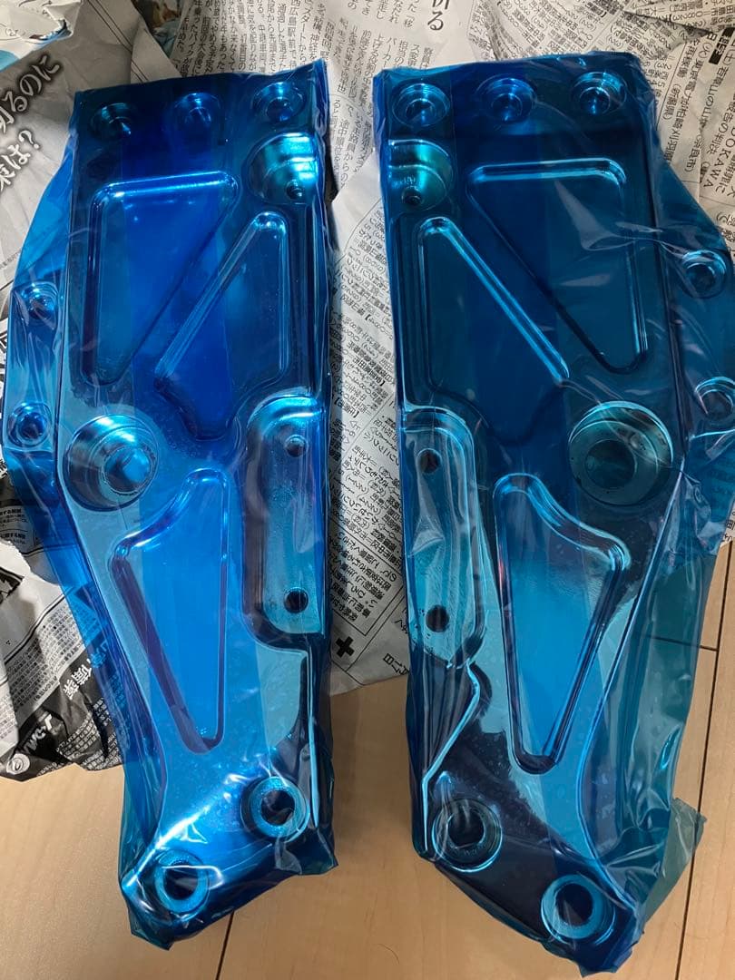 ゼファー400 ゼファーxピボットプレート【メッキ未使用】ステップ