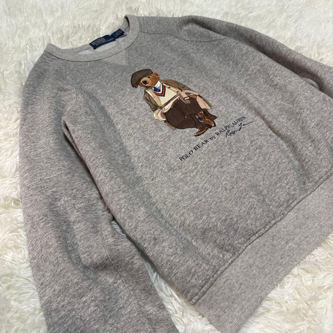 美品】2025年 現行 ポロラルフローレン ポロベア フリーススウェット