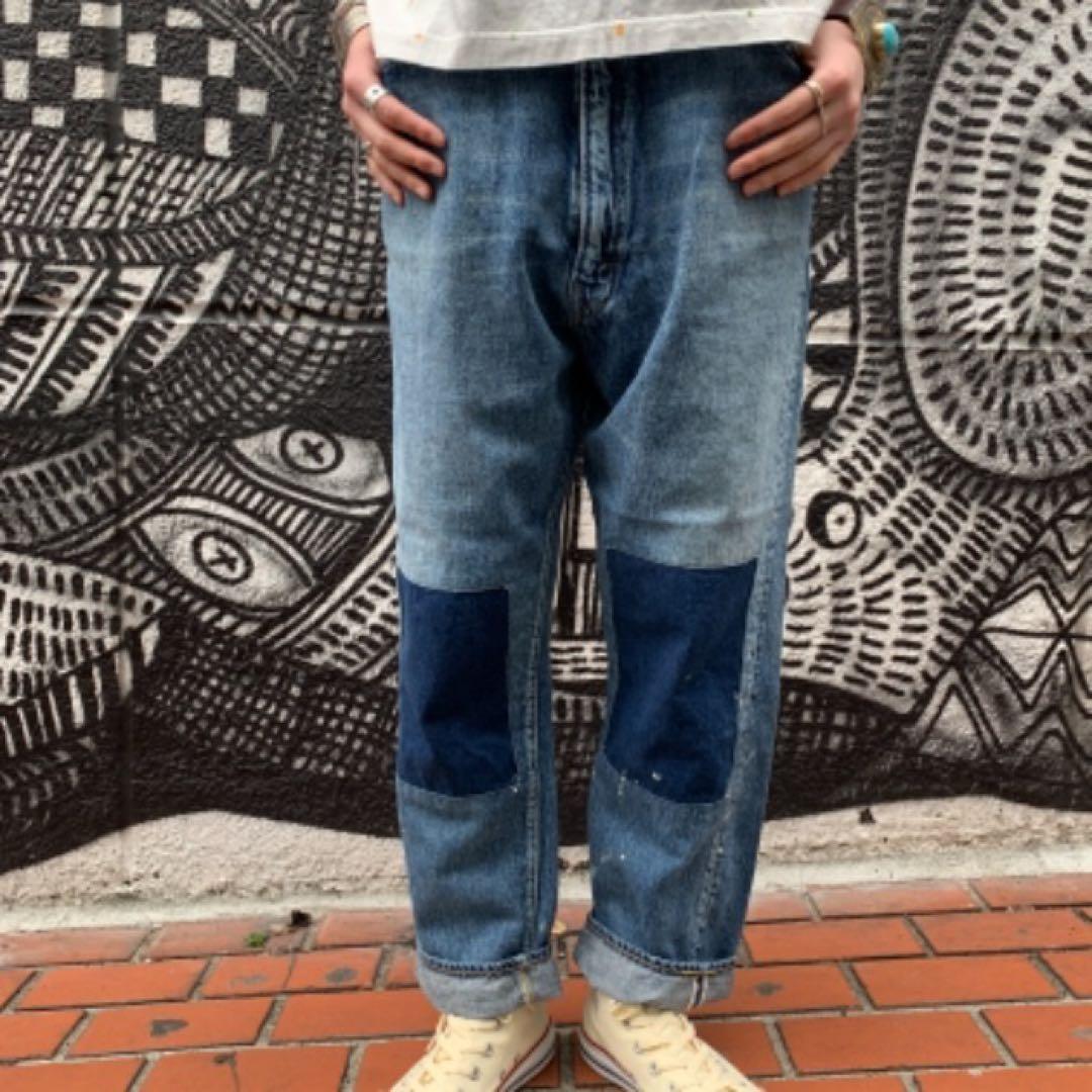 未使用 BEAMS BOY × orslow モンロー ユーズド デニム パンツ - メルカリ