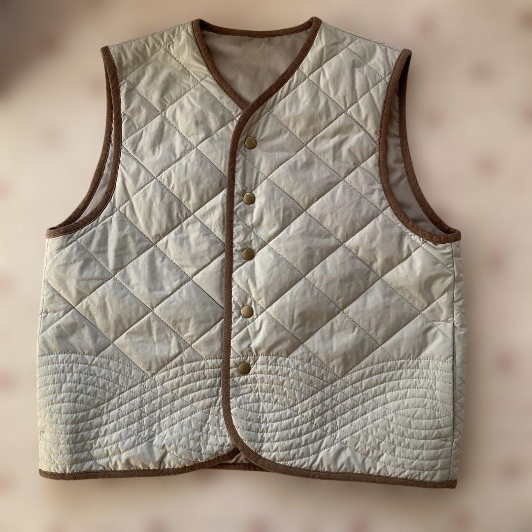 【北欧、暮らしの道具店】キルティングベスト / よしいちひろさんコラボ 毎日着回したいキルティングベスト / よしいちひろさんコラボ