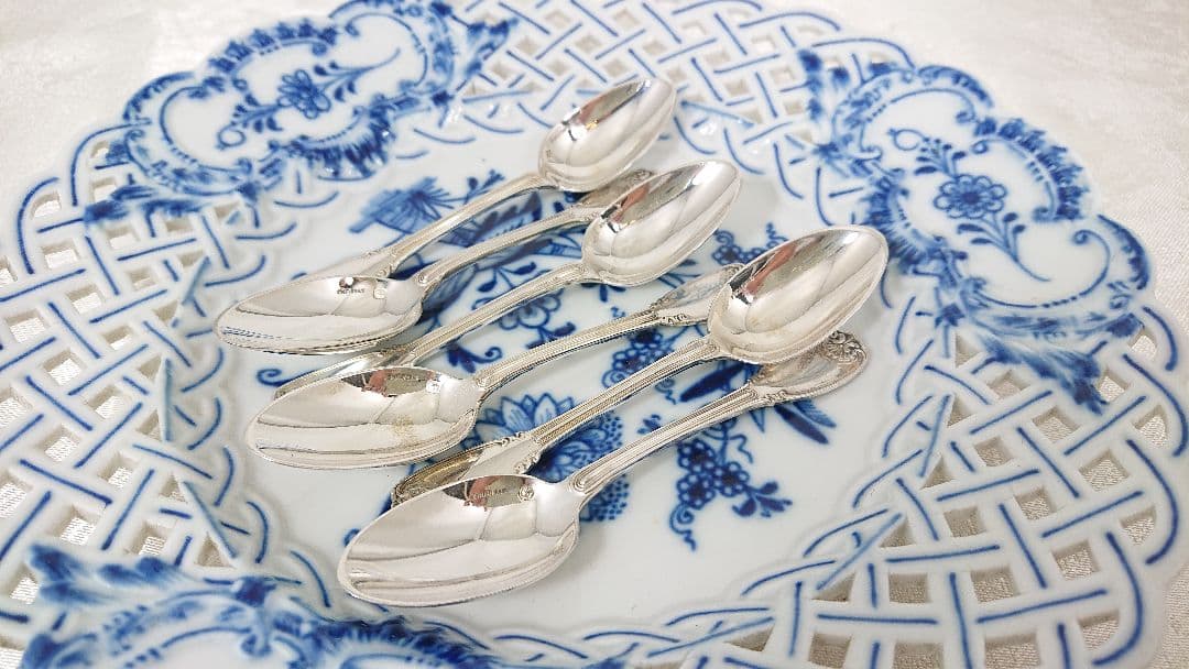 クリストフル 純銀 スターリングシルバー スプーン アンティーク