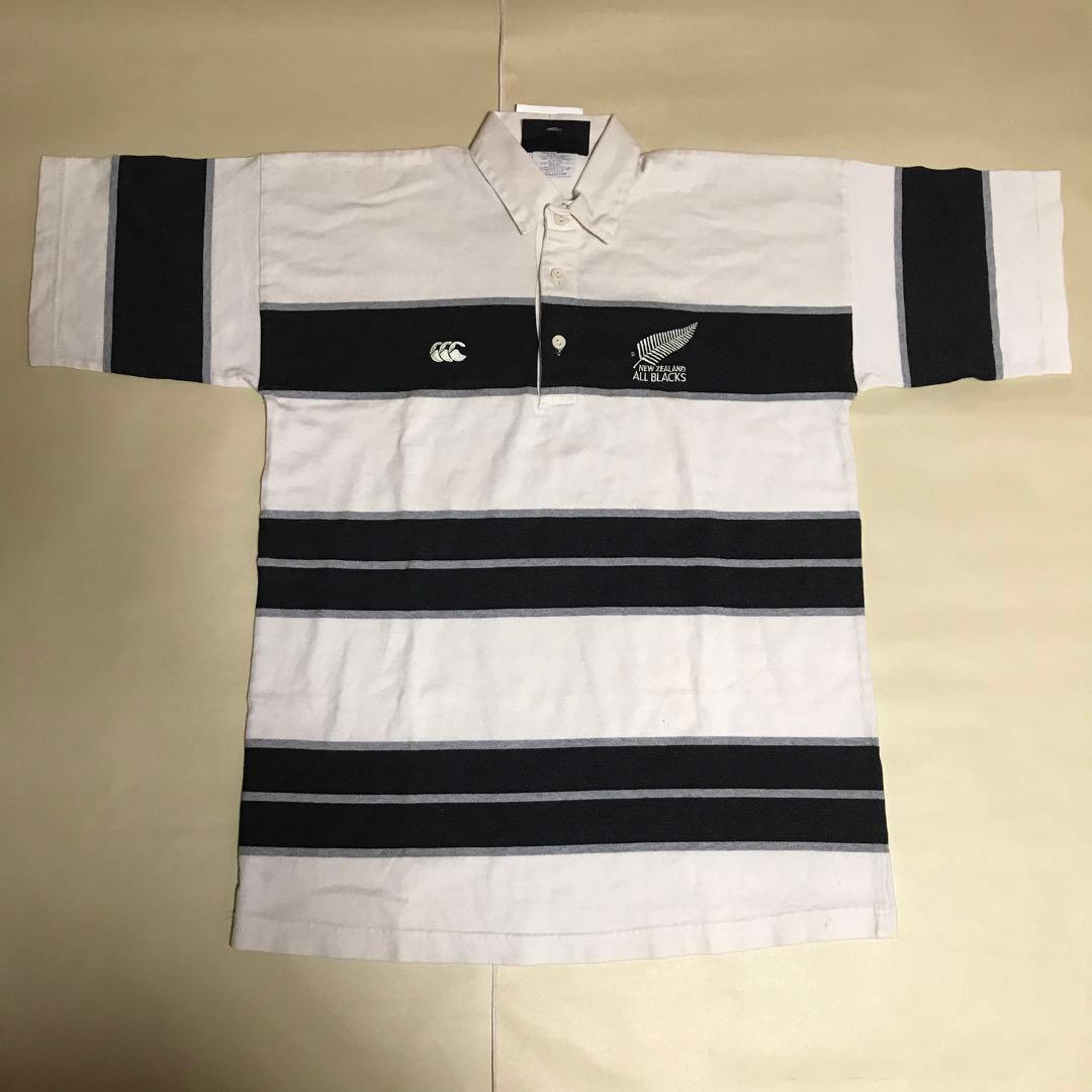 カンタベリー オブニュージーランド　オールブラックス　ラガーシャツ　タグ付き Yahoo!オークション -「カンタベリーオールブラックス」の落札相場