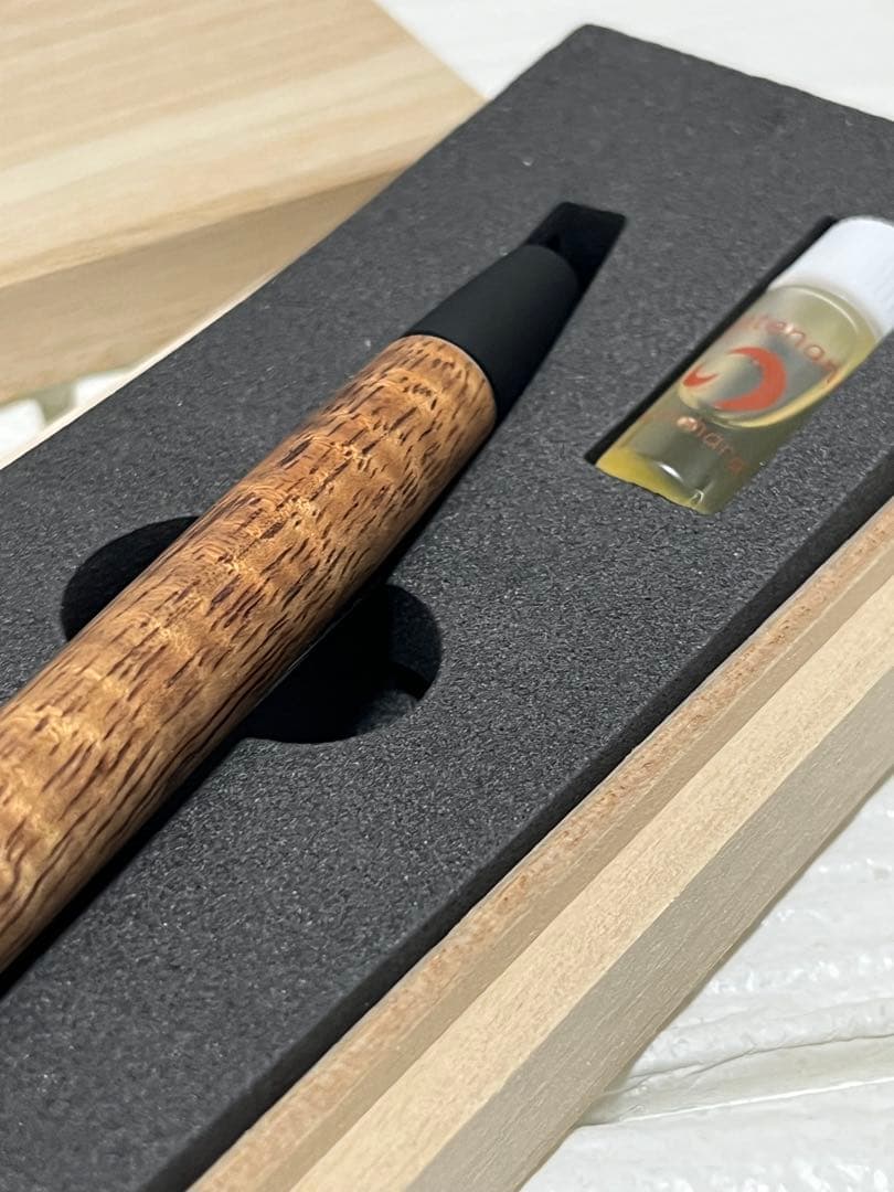 野原工芸 ハワイアンコアカーリー ボールペン ロータリー SANZO