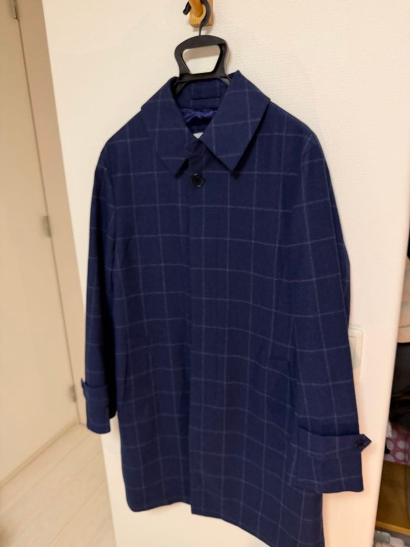 トゥモローランド ピルグリム ゼニア ステンカラー サイズ50 カシミア