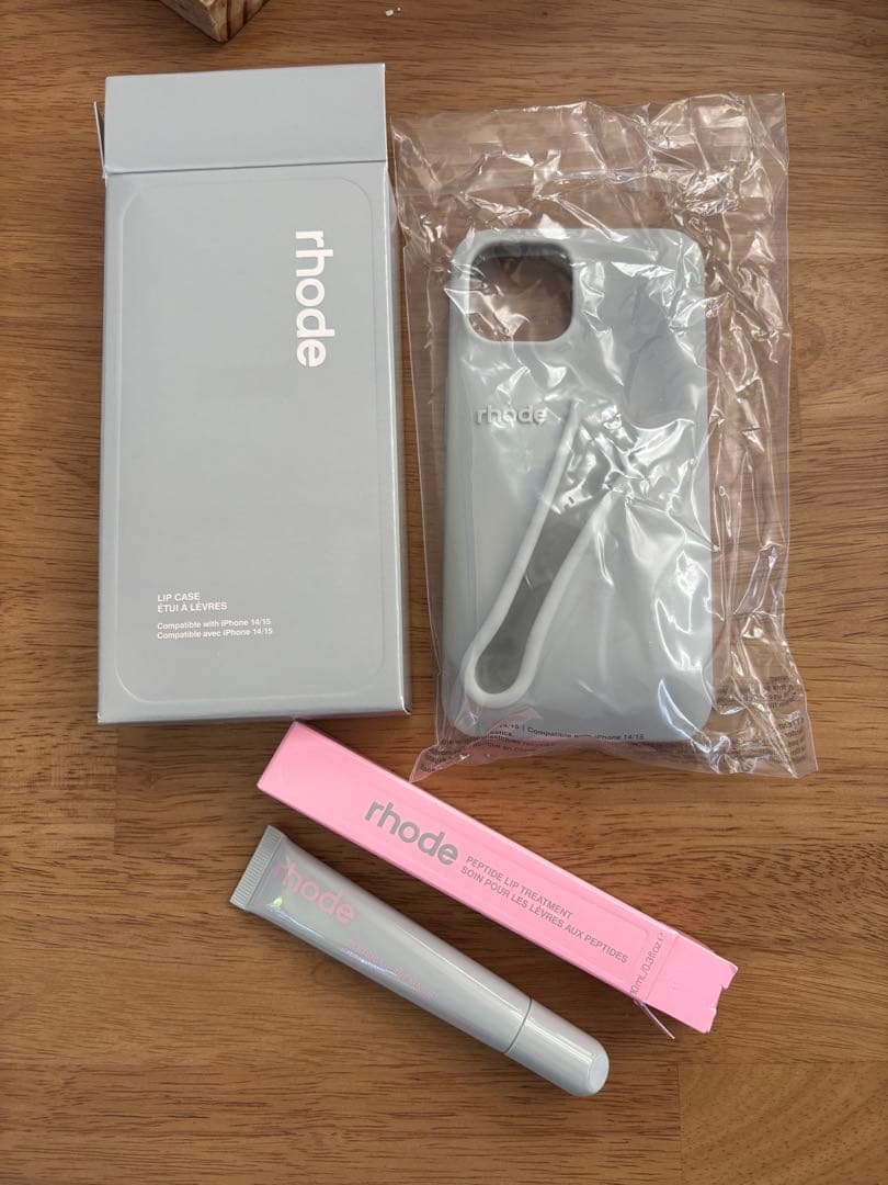 rhode グレー iPhoneケース Rhode Lip Case Gray (iPhone 16 pro max) : Amazon.ca: Electronics