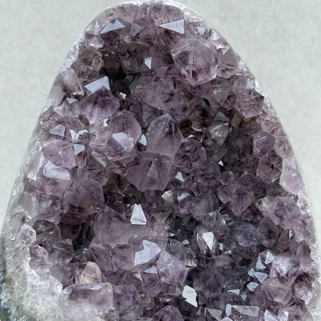 1.4kg! 大きめ アメジストドーム ジオード 紫水晶 風水 天然石