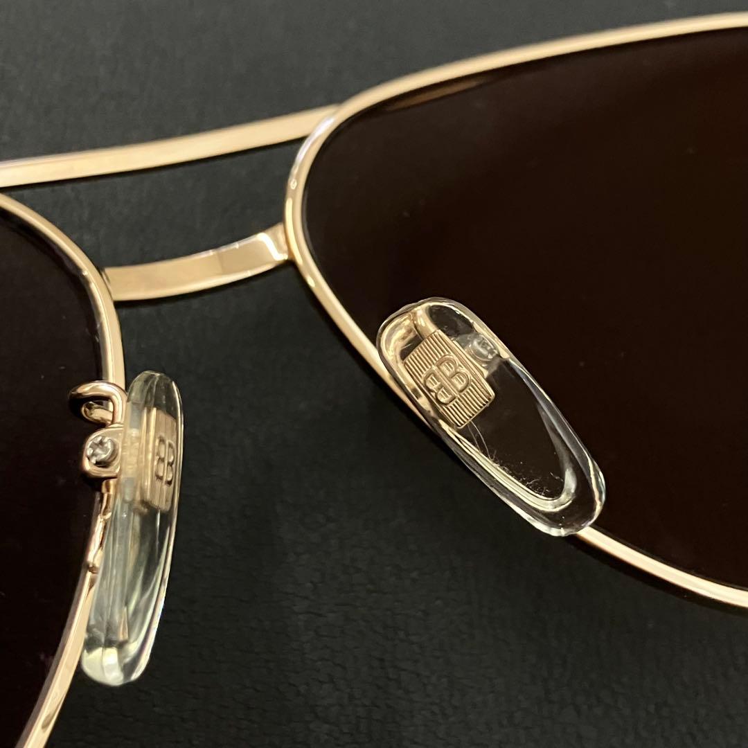 《美品》 BALENCIAGA B5-9702 サングラス バレンシアガ 小物