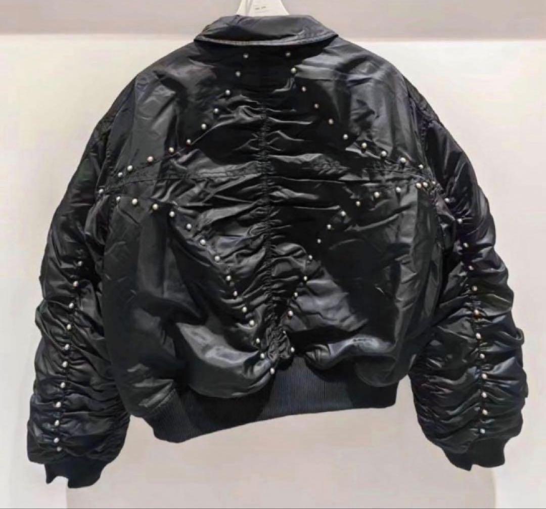 thug clubサグクラブ似 ma-1フライトジャケット - メルカリ