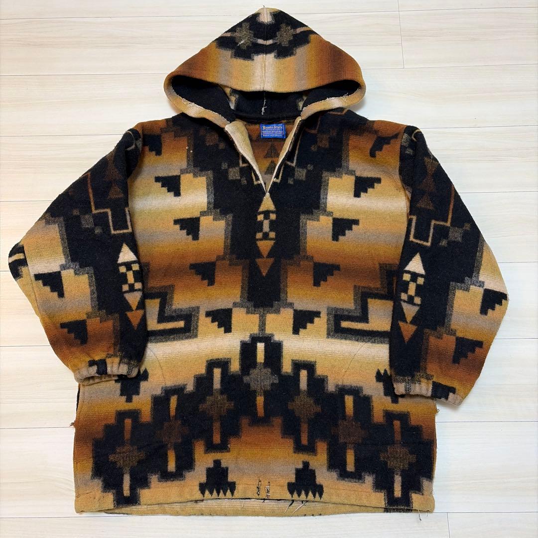 pendleton 70s Beaver State ネイティブ柄 パーカー PENDOLETON】(極希少) Beaver State 70s ペンドルトン ネイティヴ柄