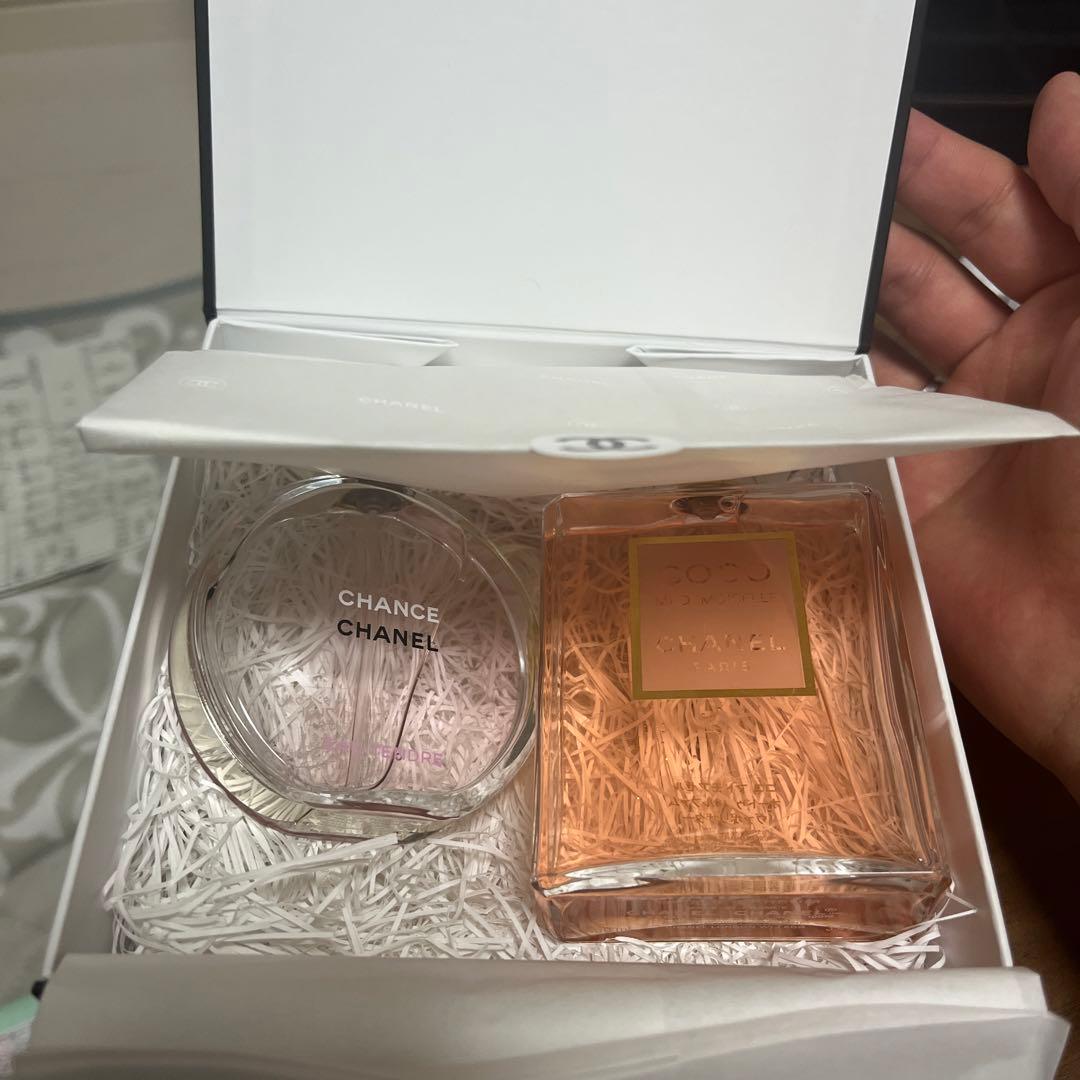 シャネル 香水×2 箱付き レ ゼクスクルジフ ドゥ シャネル」のフレグランスセットが登場 好きな
