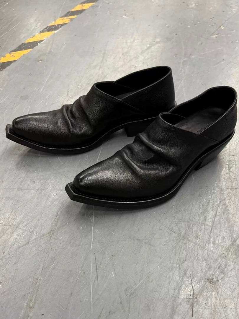 Opium Phantom Leather Heel Boots vintage