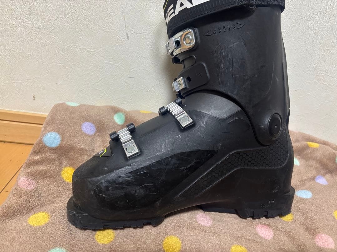 HEAD LYT 80 スキーブーツ ブラック/イエロー25cm〜25.5cm