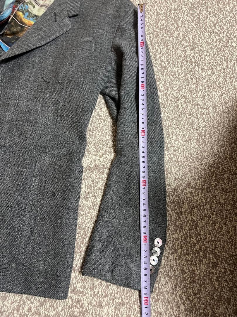 ポールスミス グレーテーラードジャケットXLXクリーニング済 PAULSMITH