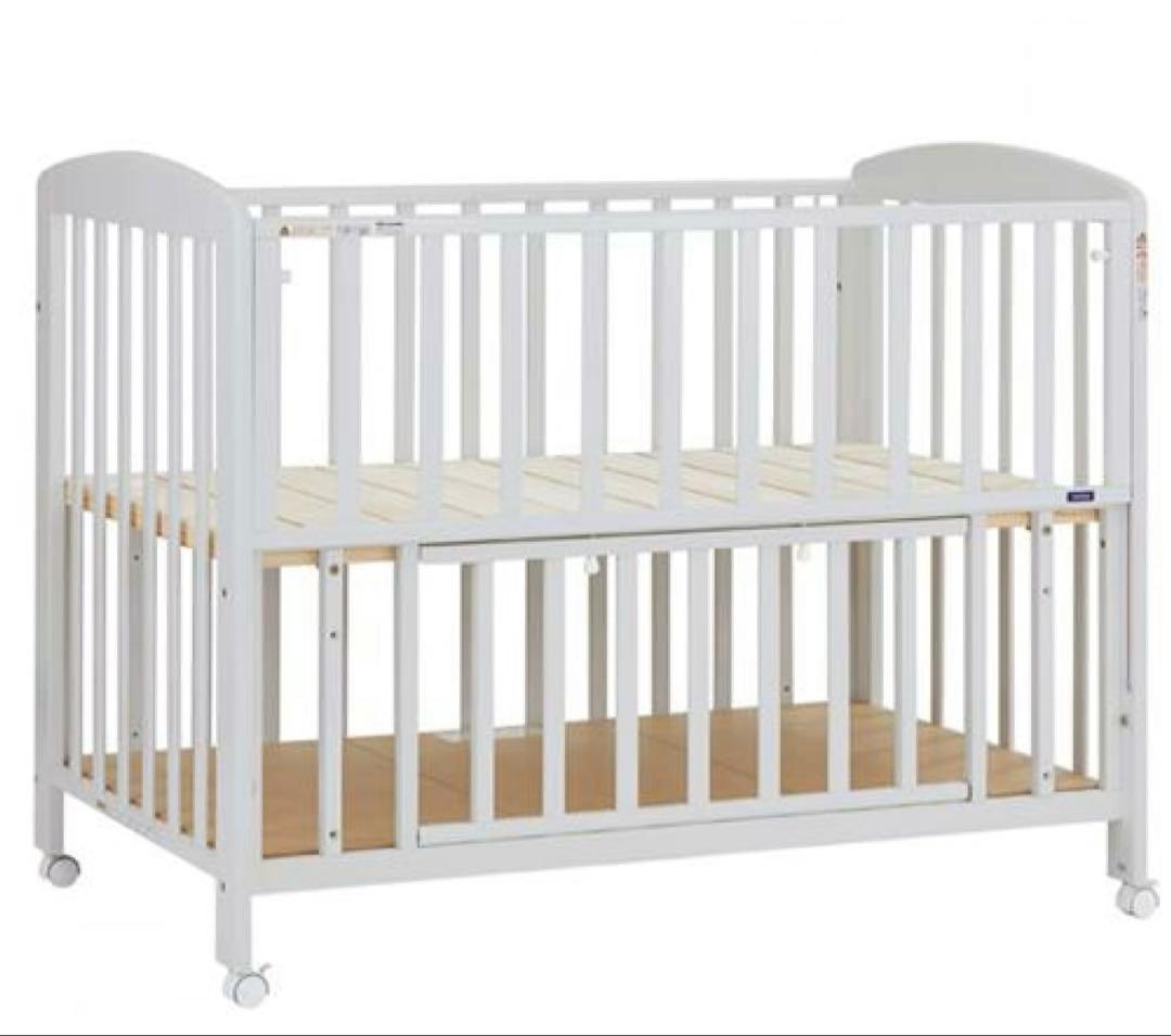 カトージ　KATOJI　ベビーベッド　レギュラーサイズ　※ 発送たのメル便 美品】ベビーベッド KATOJI 梱包発送たのメル便送料込み - メルカリ