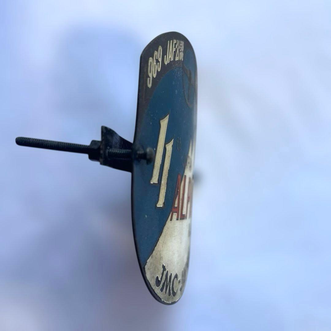 日本アルペンラリー」の参加記念カーバッジ（グリルバッジ） - メルカリ