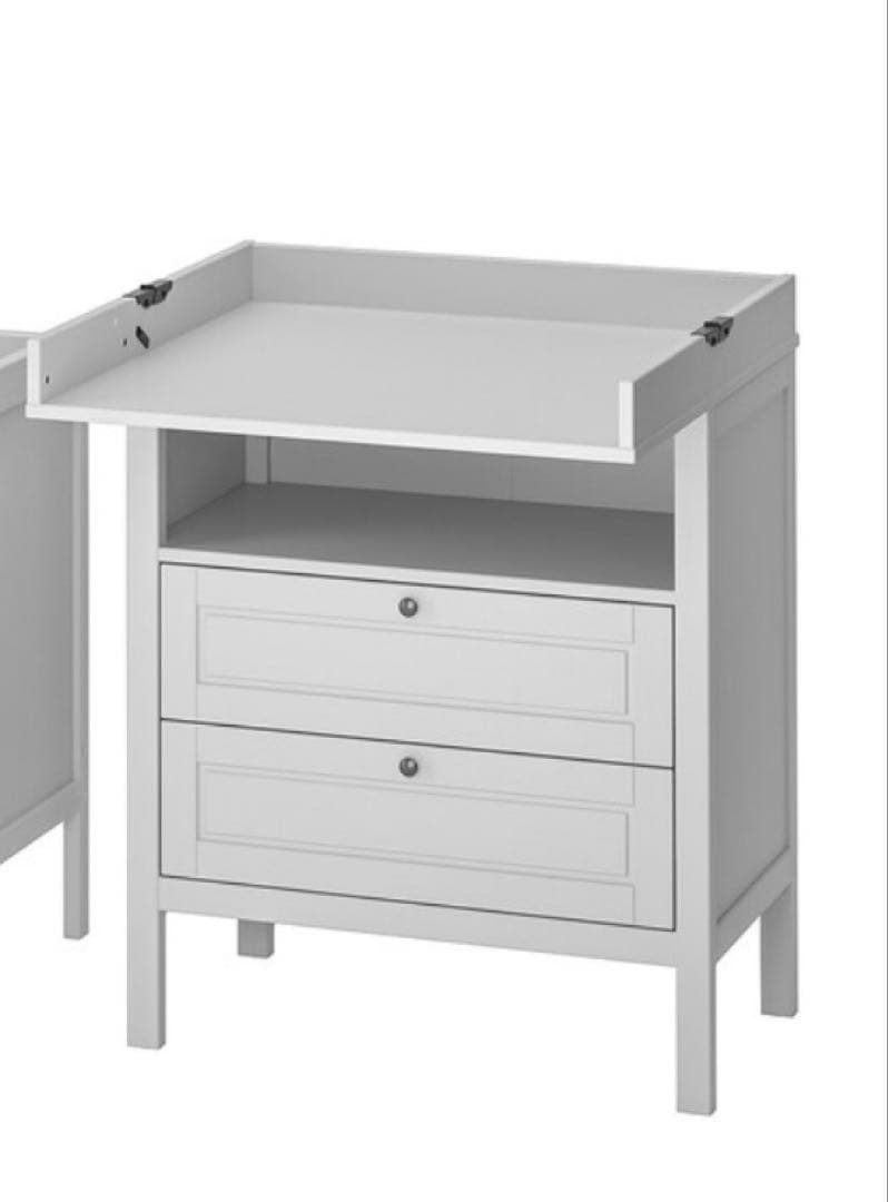 都内お引き渡し可能⭐︎組み立て不要⭐︎おむつ替え台 グレー 引き出し付き Amazon.co.jp: Maydolly オムツ交換台 オムツ換えテーブル 折り畳み