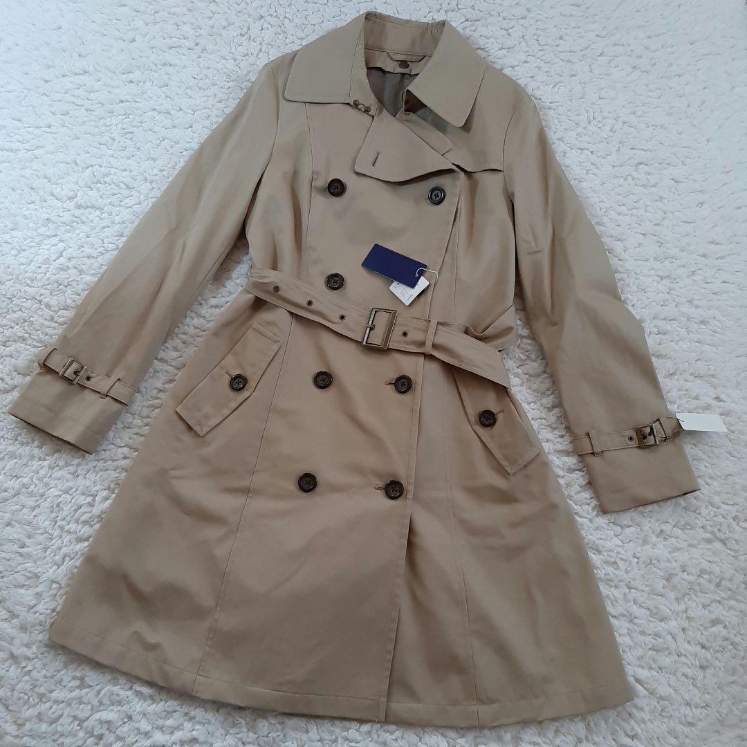 新品　洋服の青山　エヌライン　プレシャス トレンチコート ベージュ ライナーLL 新品タグ付】洋服の青山 n-line Precious トレンチコート L ベージュ