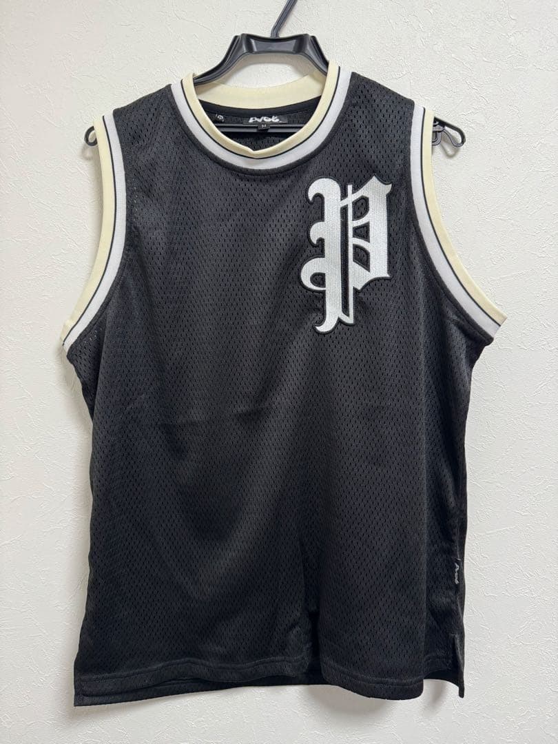 PVOT メッシュタンクトップ クラシック バスケットボール メッシュ タンクトップ / BASKETBALL