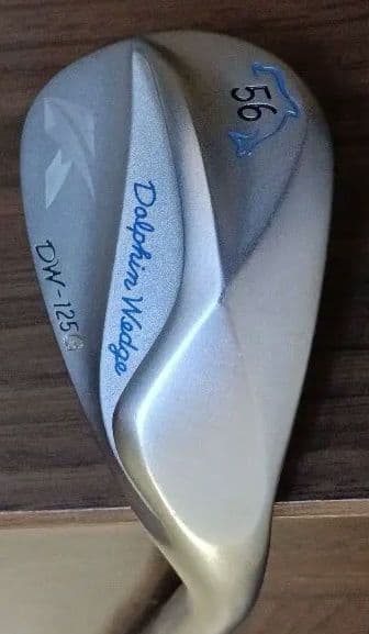 キャスコ kasco ドルフィン ウェッジ DW-125G　56°　中古美品 kasco（キャスコ） ドルフィンウェッジ ストレートネック 56度 DW-123