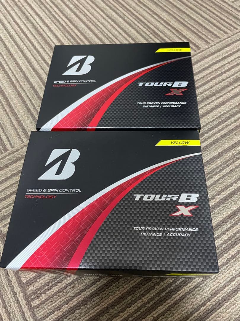 ブリヂストン TOUR B X イエロー 12個入り　2ダース　新品未使用 2月6日発売】TOUR B X（イエロー） [1ダース：12個](イエロー): ボール