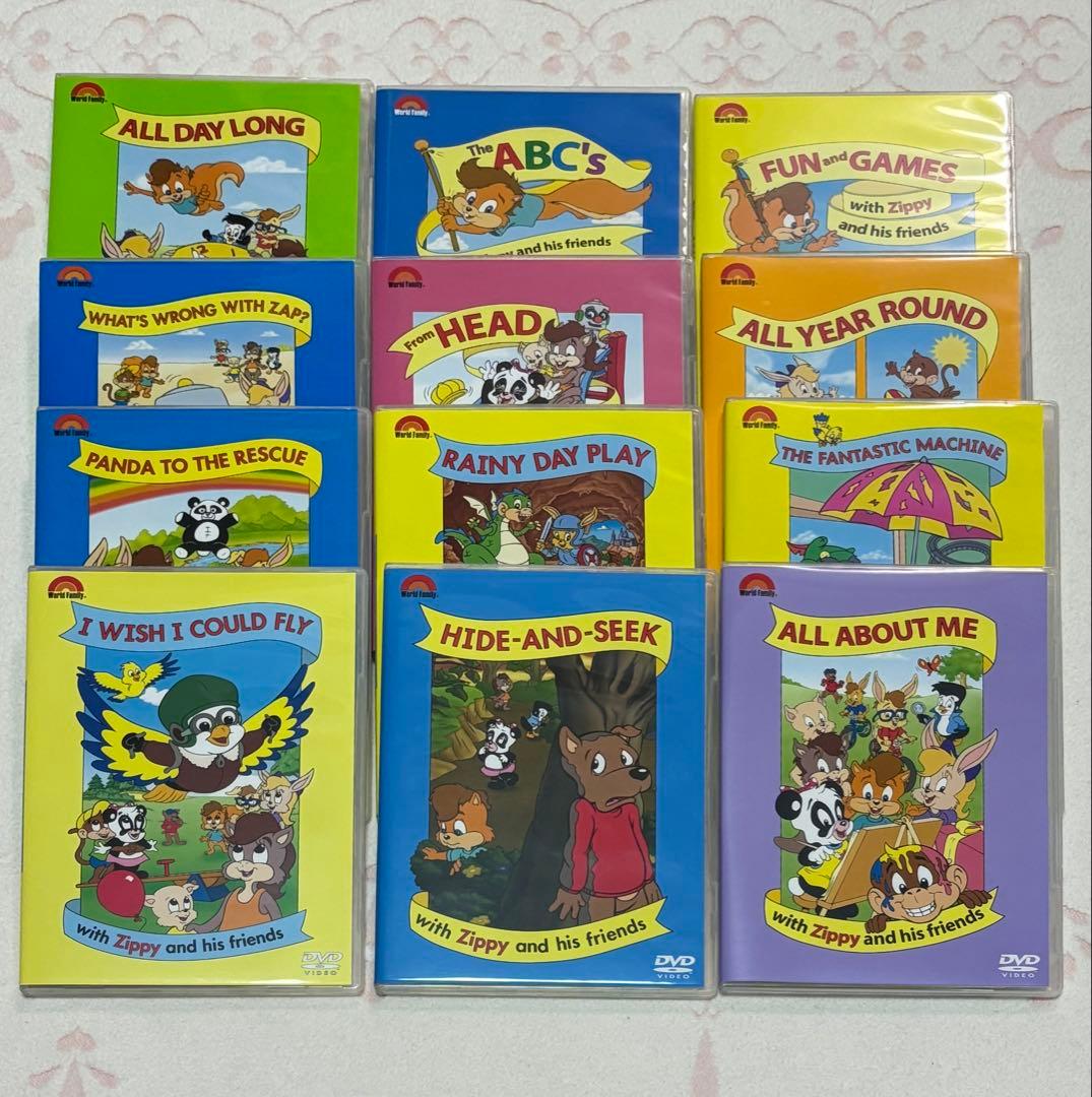 DWE Zippy and his friends 12枚セット Zippy and his friends DVDセット 12枚まとめ売り - メルカリ
