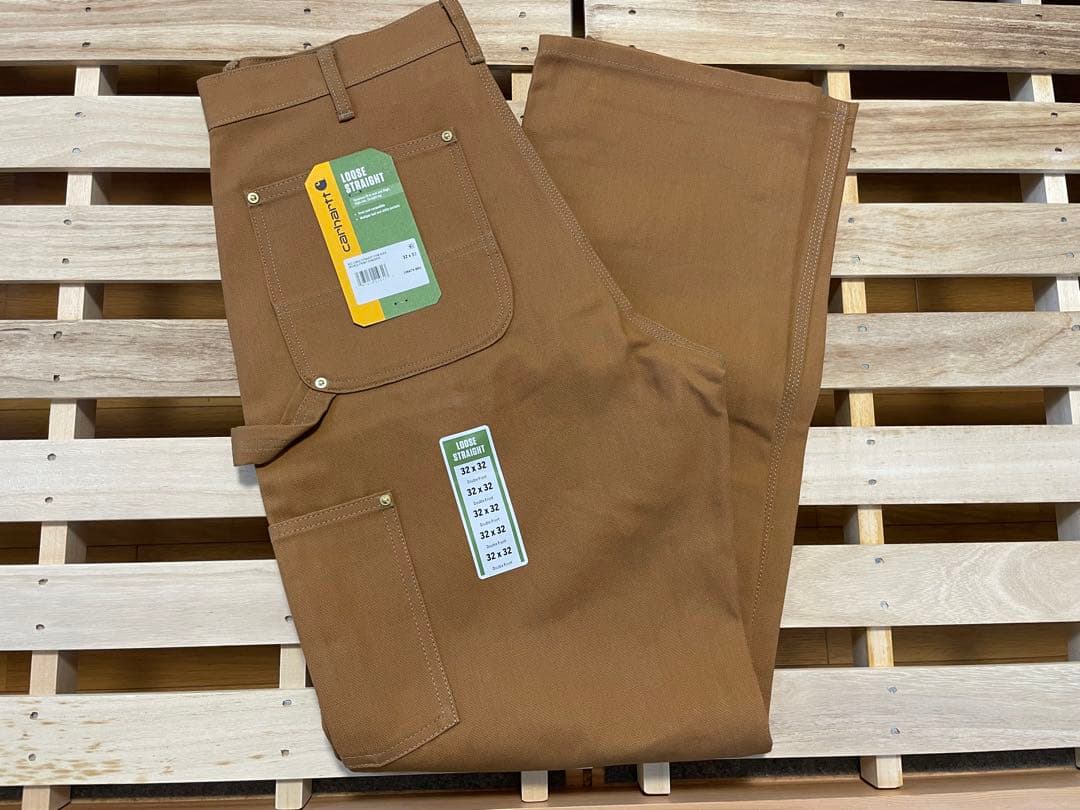 【新品未使用】カーハート B01 ダブルフロント ダック ペインターパンツ Carhartt（カーハート） Carhartt B01 ダブルフロント ダック