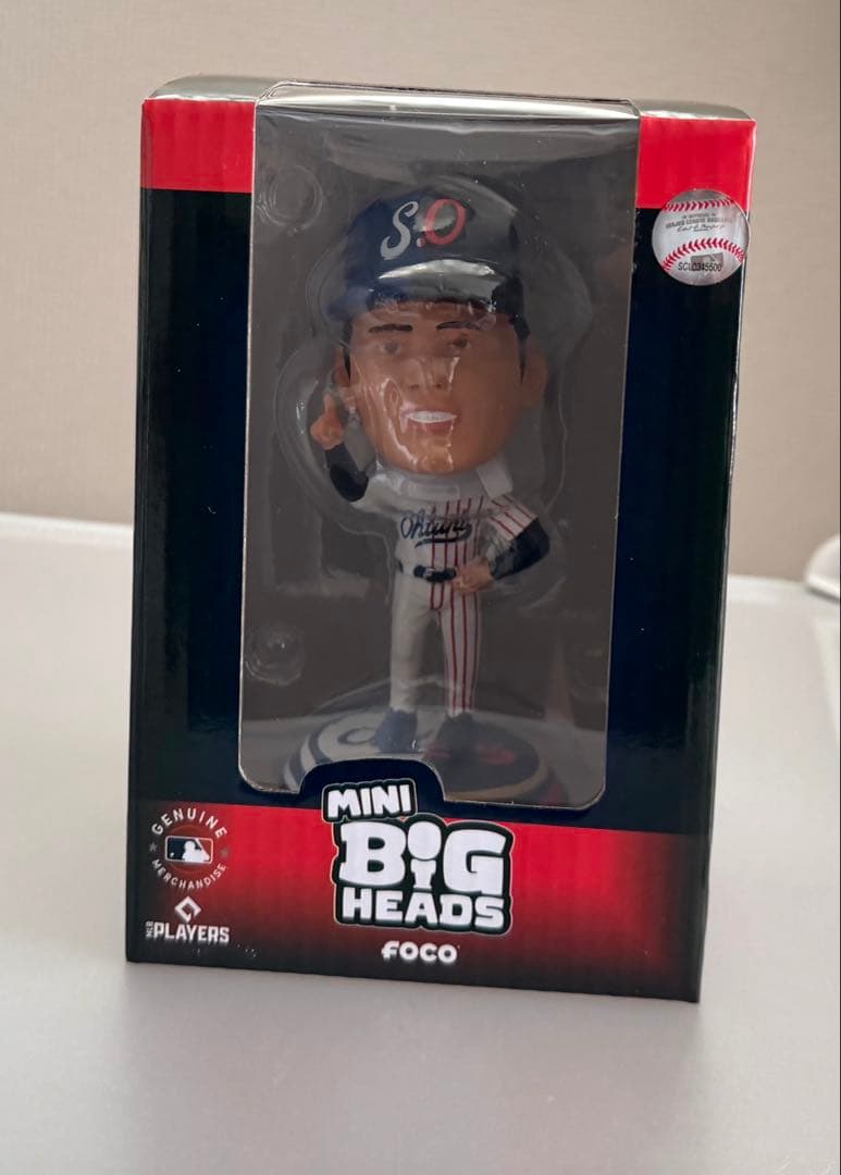 大谷翔平 フィギュア FOCO社製 ミニボブルヘッド日米両ユニホーム