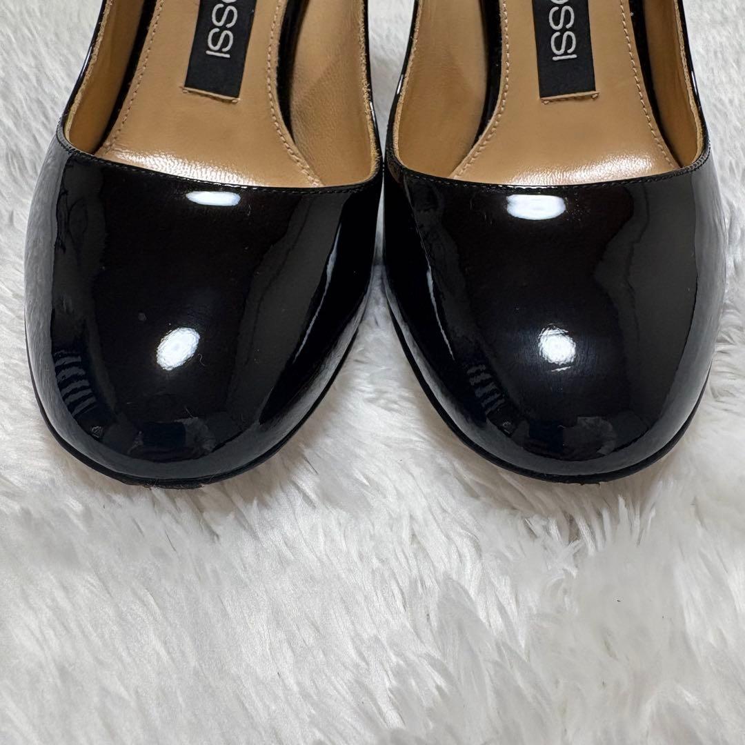✨極美品✨セルジオロッシ パンプス ハイヒール ブラック エナメル