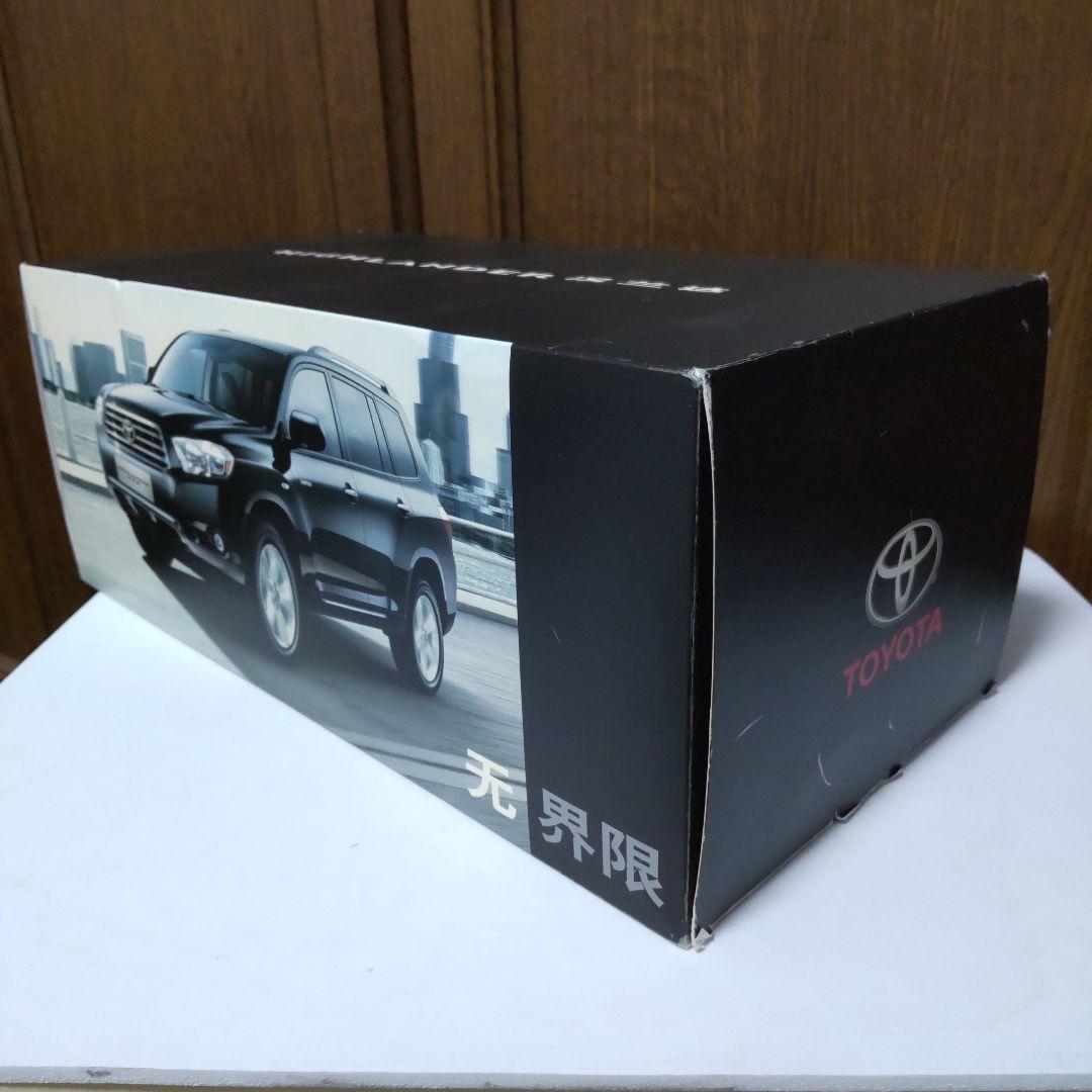 トヨタ ハイランダー ヴァンガード ブラック 1/18 中国トヨタ - メルカリ