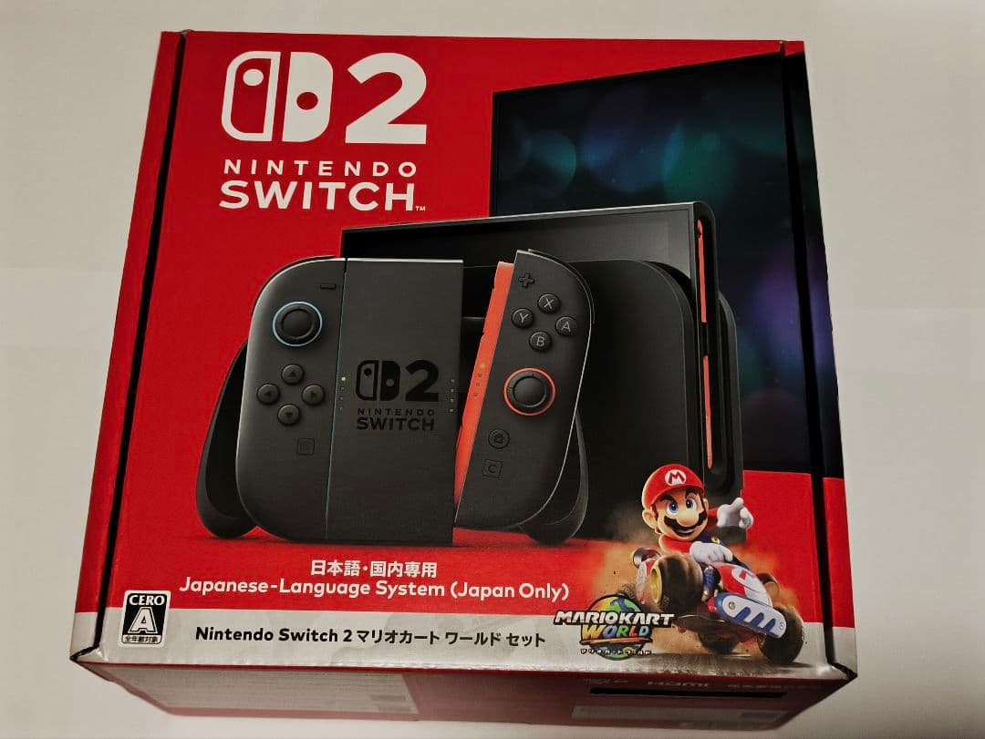 新品 Nintendo Switch 2 日本語版 マリカ同梱版 Amazon.co.jp: Nintendo Switch 2(日本語・国内専用) マリオカート