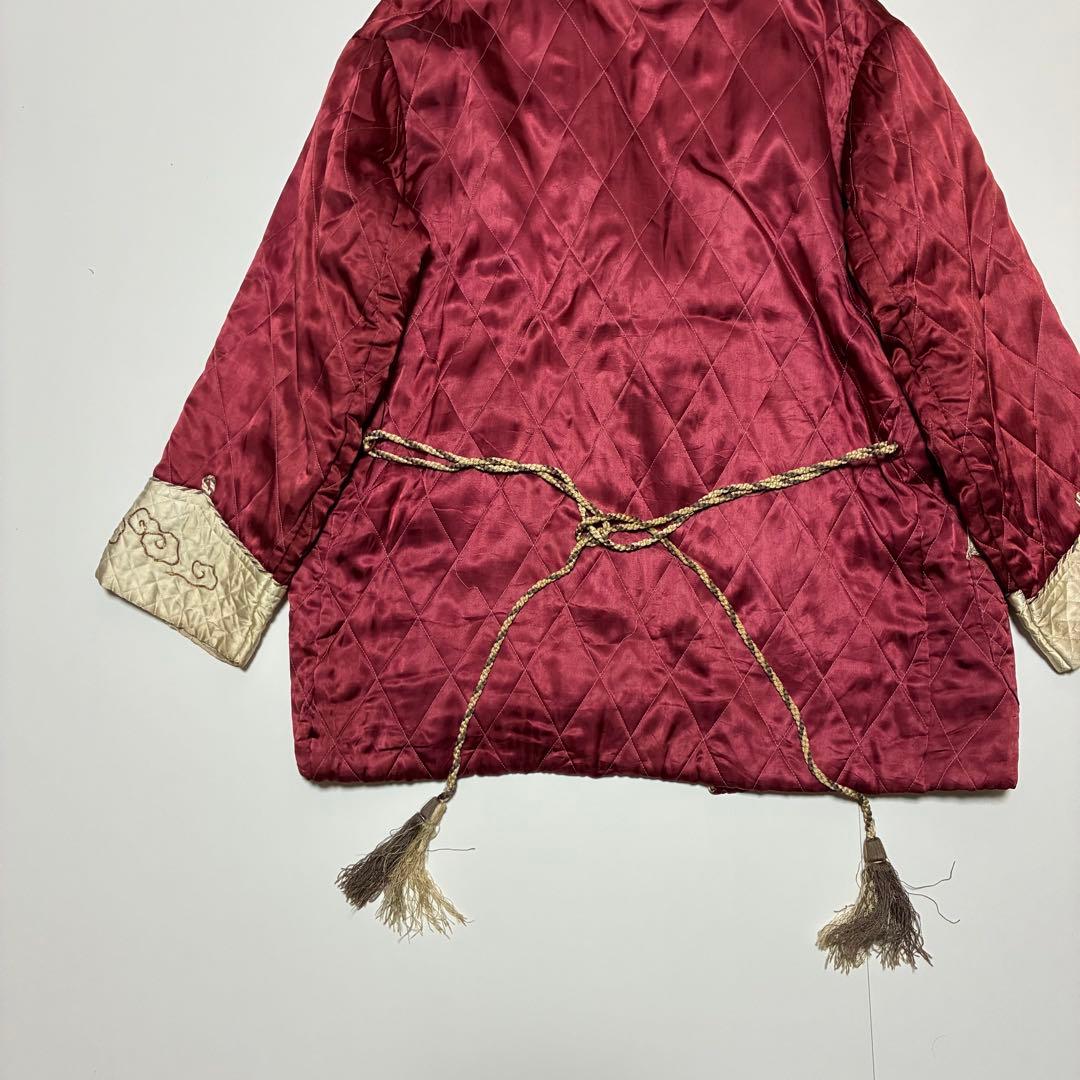 功*夫様 40s 50s スカガウン スーベニアガウン 刺繍 龍 vintage - メルカリ