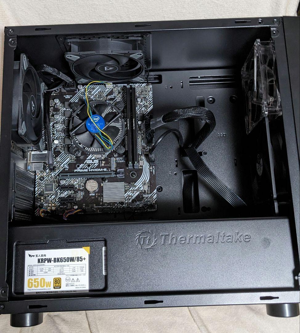 ※ストレージ/GPU/OS無し※　自作PC 中古 自作PC OSなし (i9 11900K/64GB/SSD120GB/HDD1TB/GTX1070