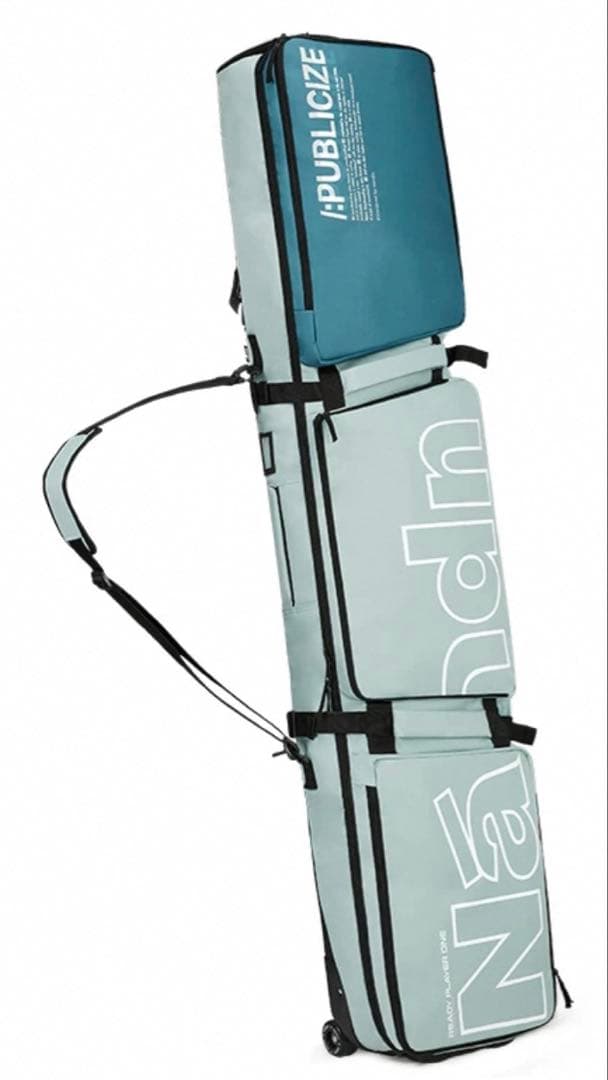 スキー・スノーボードバッグ キャスター付き 伸縮可能 165-177cm 対応