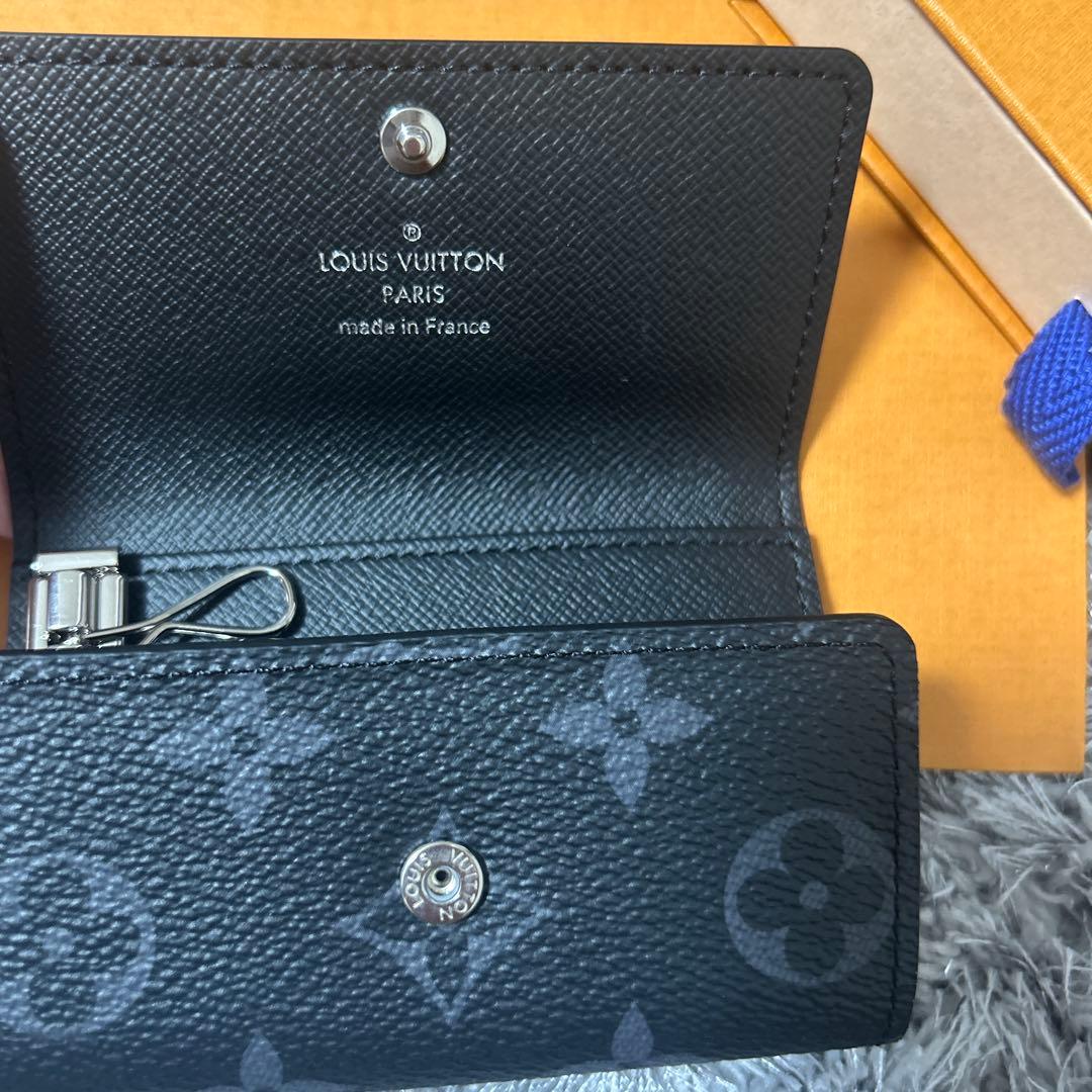 《新品未使用》ルイヴィトン キーケース ミュルティクレ 6 ブラック