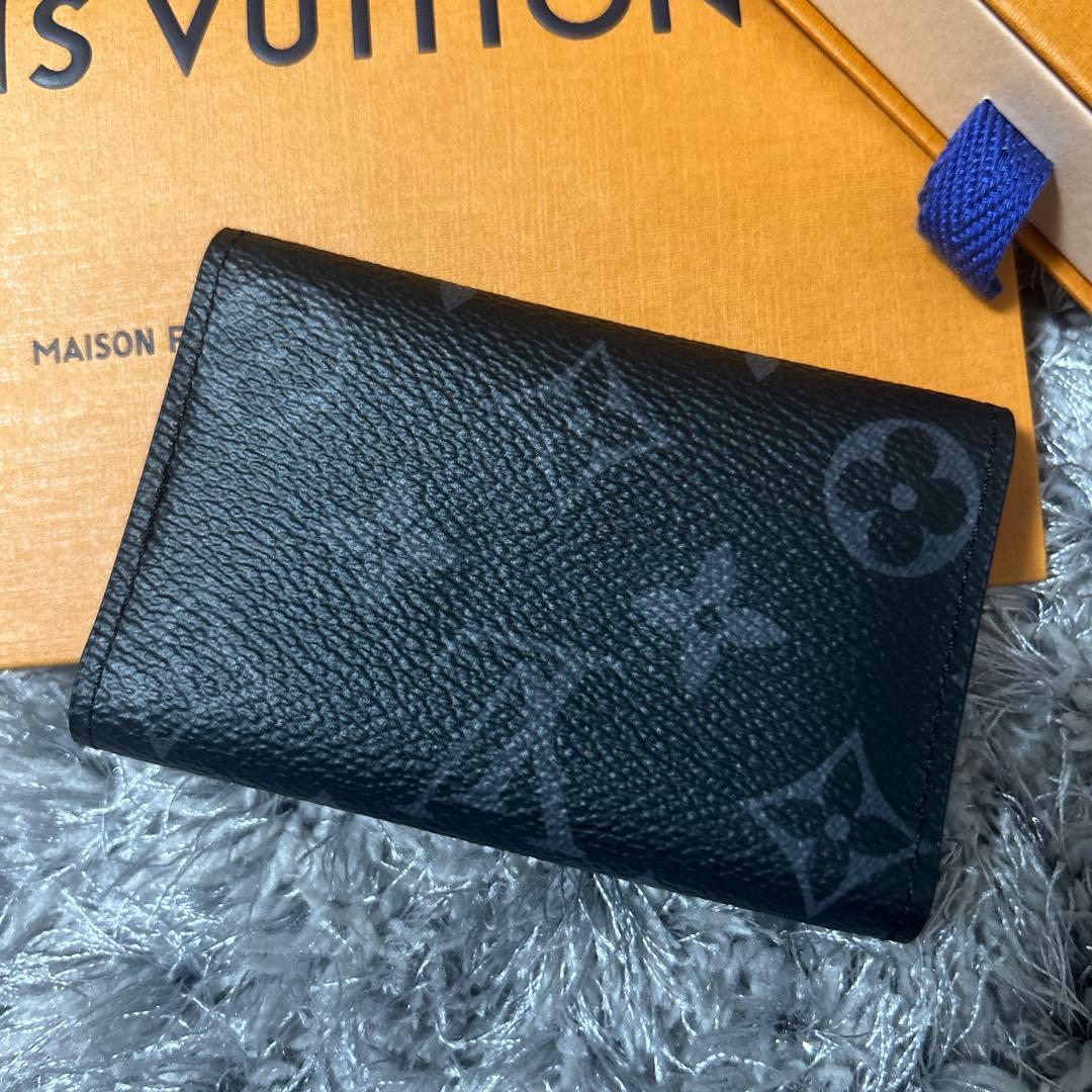 《新品未使用》ルイヴィトン キーケース ミュルティクレ 6 ブラック