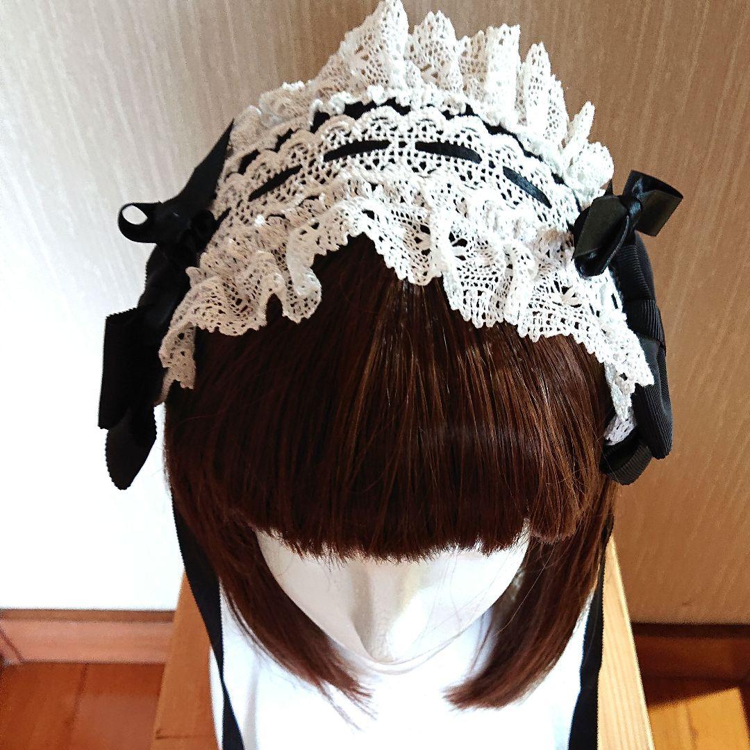 Baby /プリンセスドロップヘッドドレス(黒白) - メルカリ