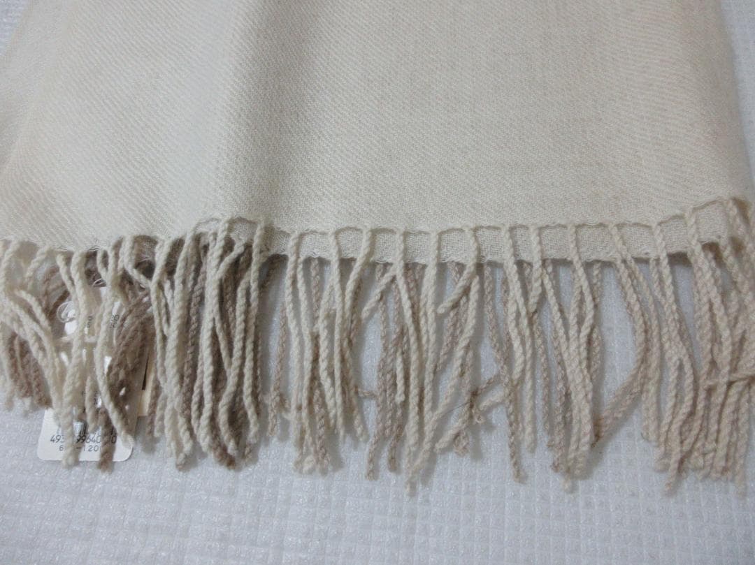 O-35-6)未使用 NATURAL BASIC KAWABEカシミヤマフラー - メルカリ