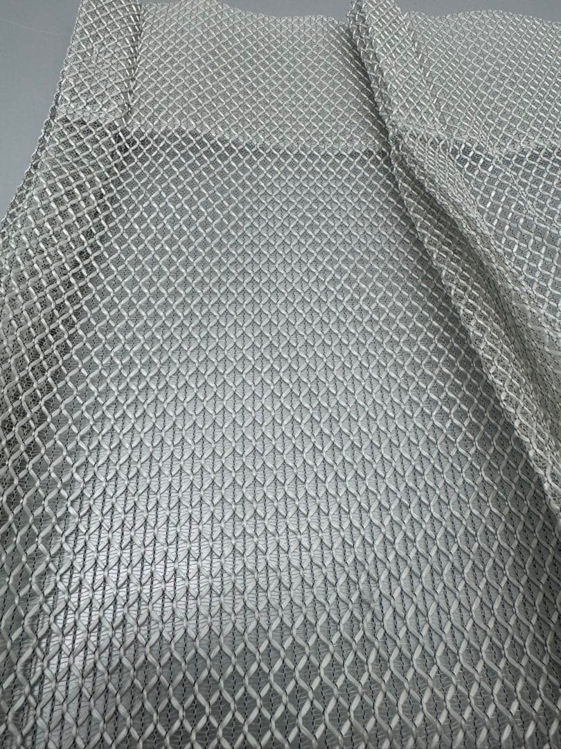 高級カーテン レース 2種セット Sumiko Honda ベージュ シルバー