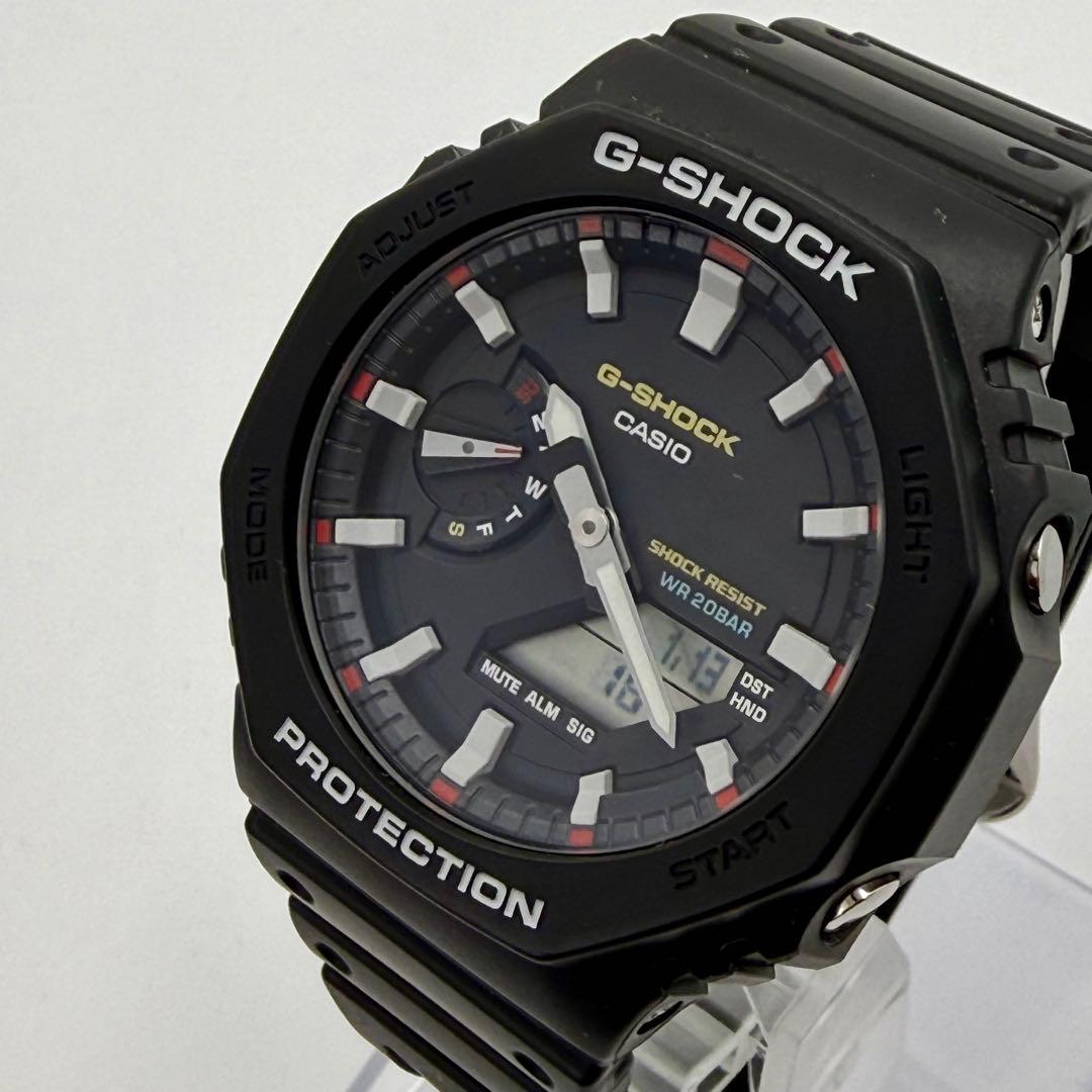 CASIO G-SHOCK GA-2100RL-1AJF 箱付 美品 アナデジ G-SHOCK アイコニックスタイルズ 初代カラーモデル GA-2100RL-1AJF