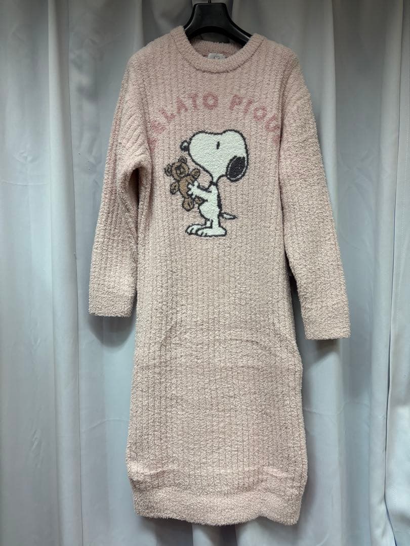 ジェラピケ スヌーピーコラボ ルームウェアベビモコジャガード