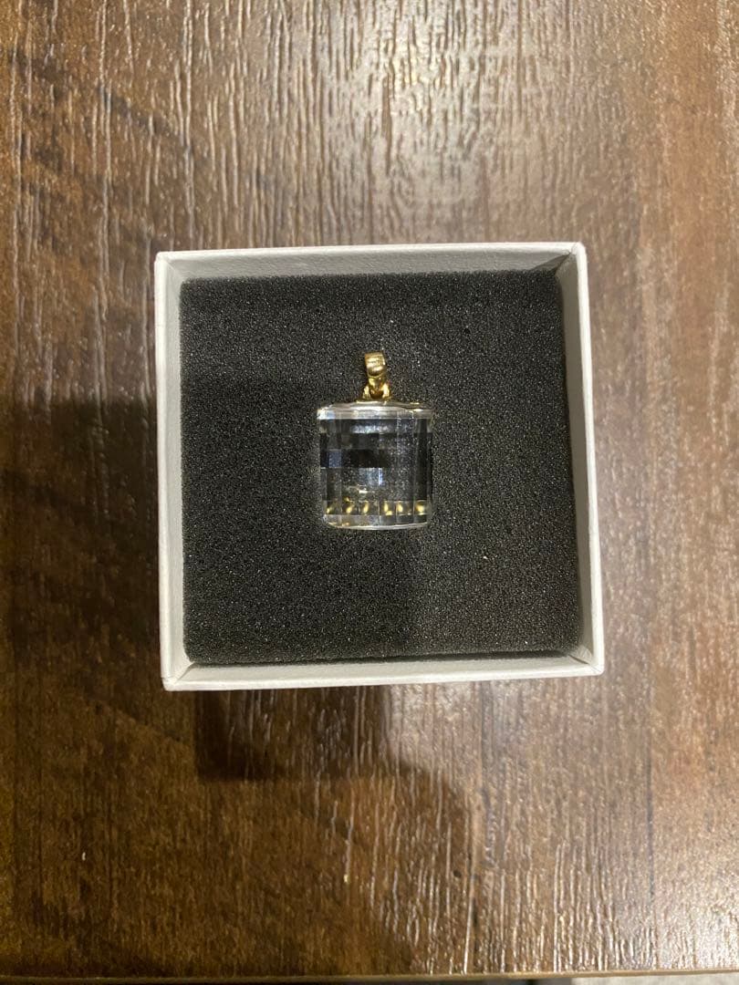 ピクセルミラー A品 天然水晶 ネックレス 依田貴石 ペンダントトップ